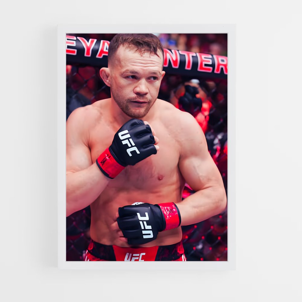 Poster Petr de yan – affiche MMA (vue 3)